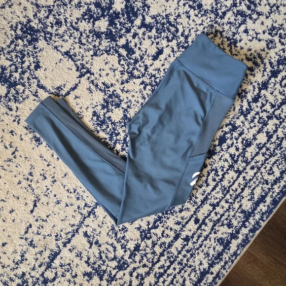 Peloton Blue High-Waisted Leggings - Picture 4 of 5